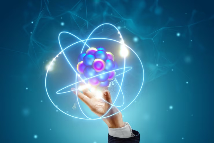 Символ физики, атомы